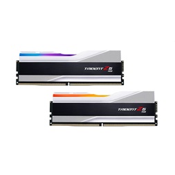 G.Skill 32GB 5600MHz DDR-5 Trident Z5 RGB Intel XMP Silver (Kit! 2db 16GB) (F5-5600J3036D16GX2-TZ5RS) memória