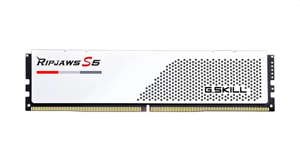 G.Skill 32GB/6000MHz DDR-5 Ripjaws S5 (Kit! 2db 16GB) (F5-6000J3040F16GX2-RS5W) memória