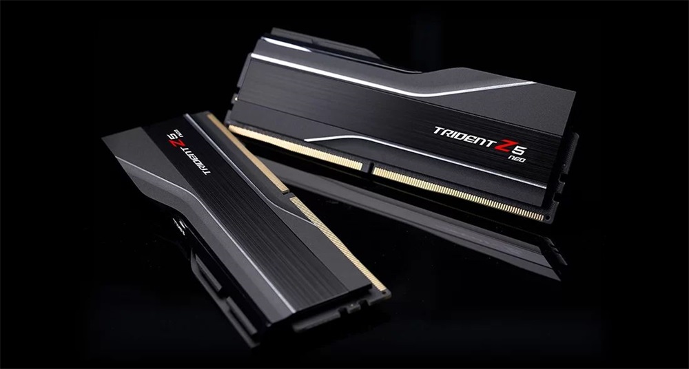 G.Skill 32GB/6000MHz DDR-5 Trident Z5 Neo (Kit! 2db 16GB) (F5-6000J3038F16GX2-TZ5N) memória