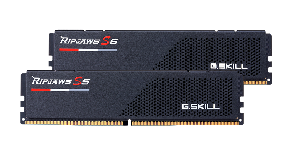G.Skill 32GB/6400MHz DDR-5 Ripjaws S5 (Kit! 2db 16GB) (F5-6400J3239G16GX2-RS5K) memória