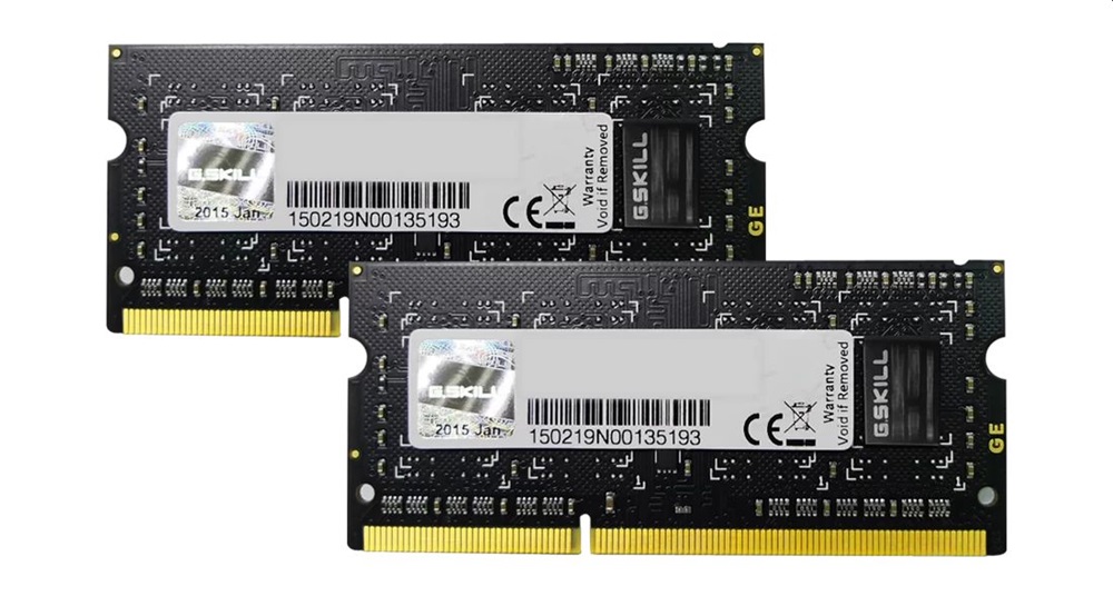 G.Skill 8GB 1066MHz DDR-3 Standard Black (Kit! 2db 4GB) (F3-8500CL7D-8GBSQ) memória