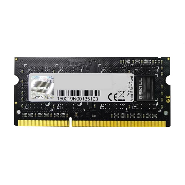 G.Skill 8GB 1066MHz DDR-3 Standard Black (Kit! 2db 4GB) (F3-8500CL7D-8GBSQ) memória