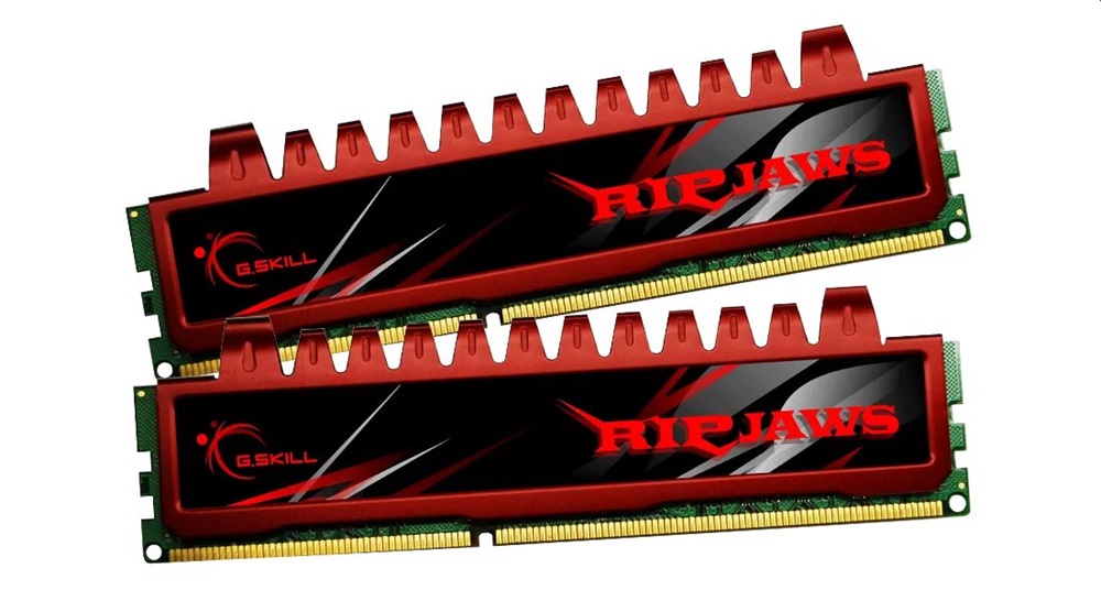G.Skill 8GB 1333MHz DDR-3 Ripjaws Intel XMP Red (Kit! 2db 4GB) (F3-10666CL9D-8GBRL) memória