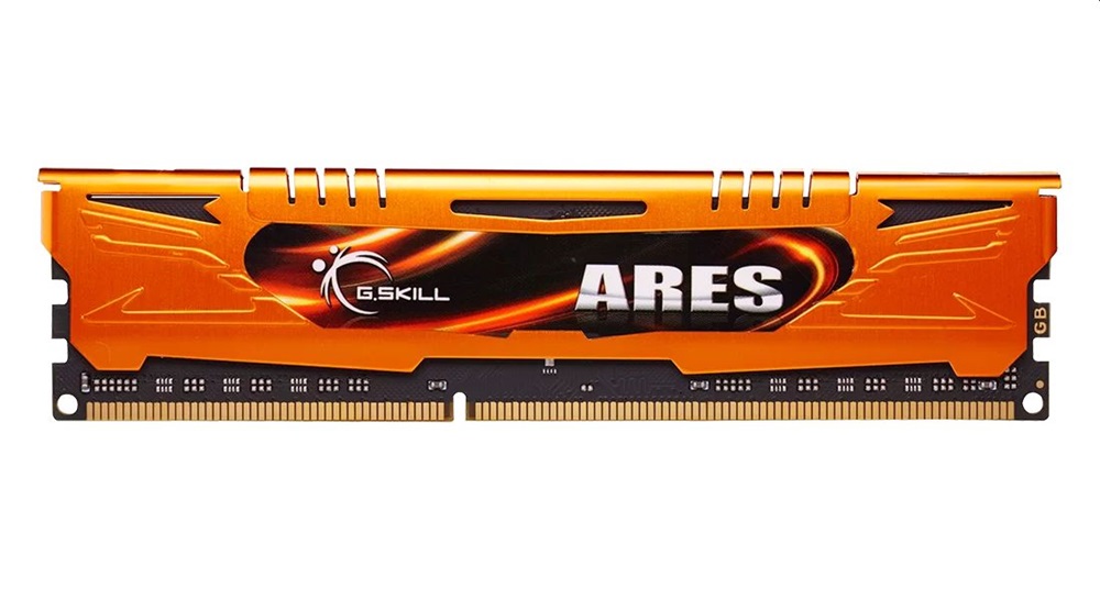 G.Skill 8GB 1600MHz DDR-3 Ares Intel XMP Orange (Kit! 2db 4GB) (F3-1600C9D-8GAO) memória
