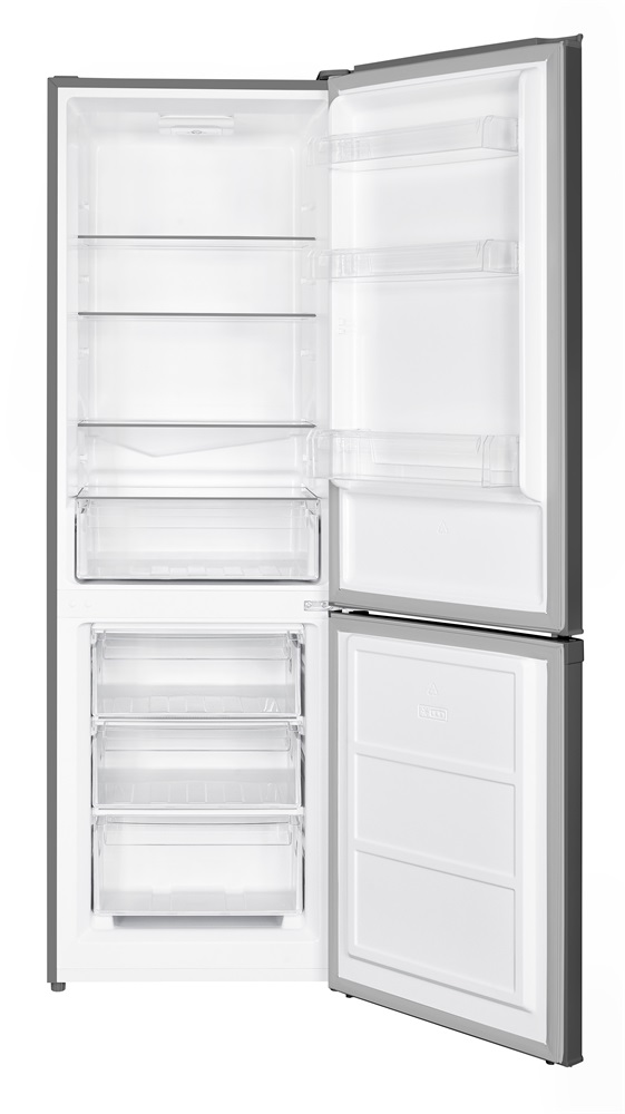 Gaba GH-315XE inox, alulfagyasztós, Hűtő:219L, Fagyasztó:96L, hűtőszekrény