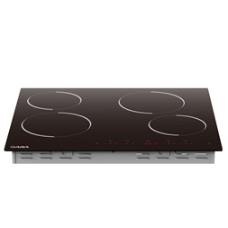 Gaba GMH-C-4 fekete, beépíthető, elektromos üvegkerámia, főzőzóna:4, beépíthető méret.56cm, főzőlap