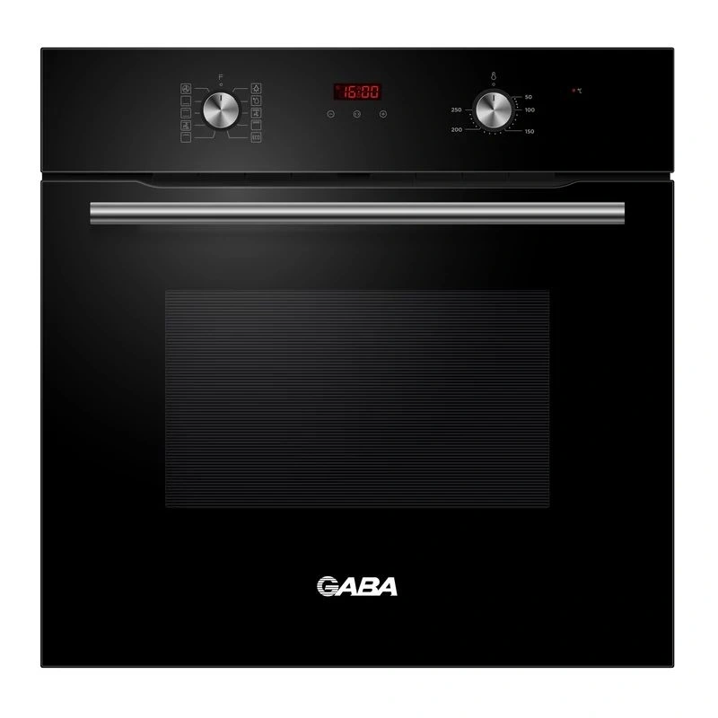 Gaba GMO-70-9CB fekete, beépíthető, sütőtér:70L, grill, légkeverés, sütő