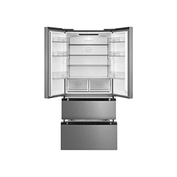 Gaba GMR-516XE inox, francia ajtós, alulfagyasztós, Hűtő:347L, Fagyasztó:169L, No Frost hűtőszekrény