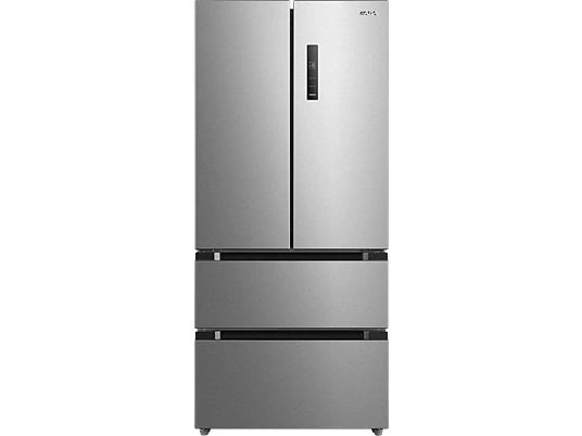 Gaba GMR-516XE inox, francia ajtós, alulfagyasztós, Hűtő:347L, Fagyasztó:169L, No Frost hűtőszekrény