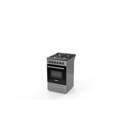 Gaba GOS-G5060GB szürke-fekete, szabadonálló, gáz, főzőzóna: 4, sütő:45L, tűzhely