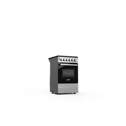 Gaba GOS-G5060GB szürke-fekete, szabadonálló, gáz, főzőzóna: 4, sütő:45L, tűzhely