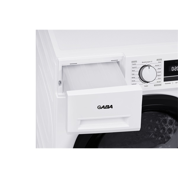 Gaba MTD-G80 fehér, 8 kg, hőszivattyús, szárítógép (Újszerű)