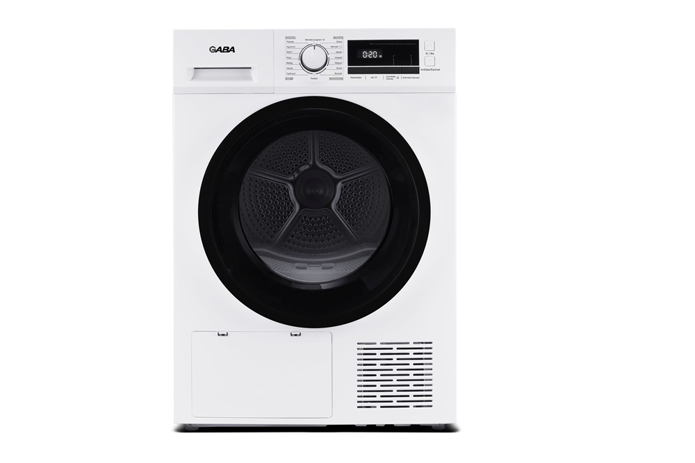 Gaba MTD-G80  fehér, 8 kg, hőszivattyús, szárítógép