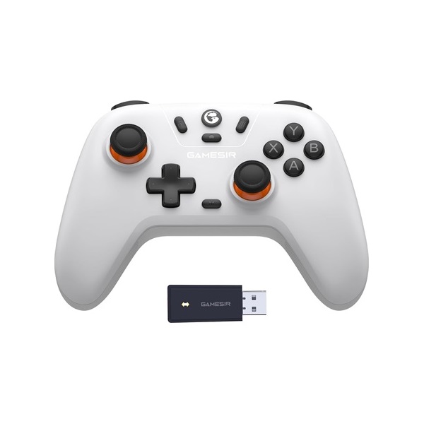 GameSir Nova Lite Multiplatform Android/iOS/Nintendo Switch/PC Bluetooth/USB vezeték nélküli fehér kontroller