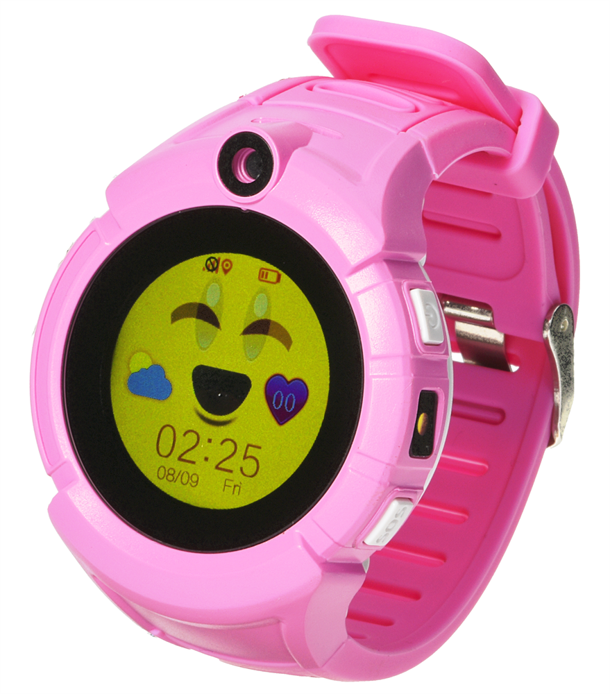 Garett Kids 5 rózsaszín GPS-es okosóra