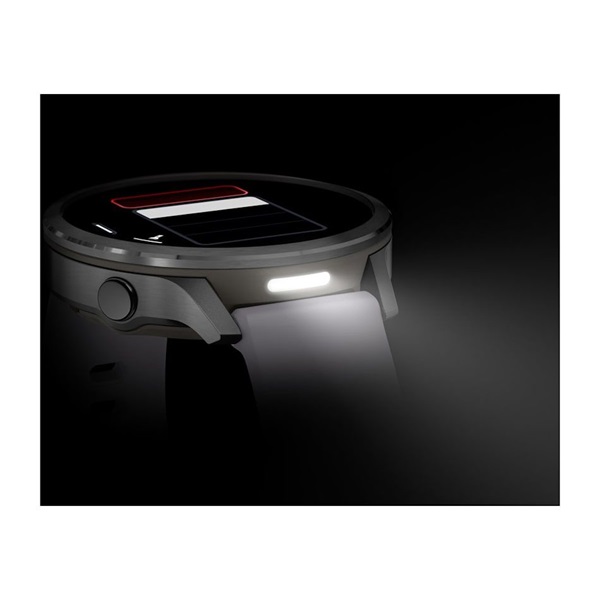 Garmin 010-03013-01 Venu 4 (41mm) mályvaszínű szilikon szíjjal ezüst okosóra