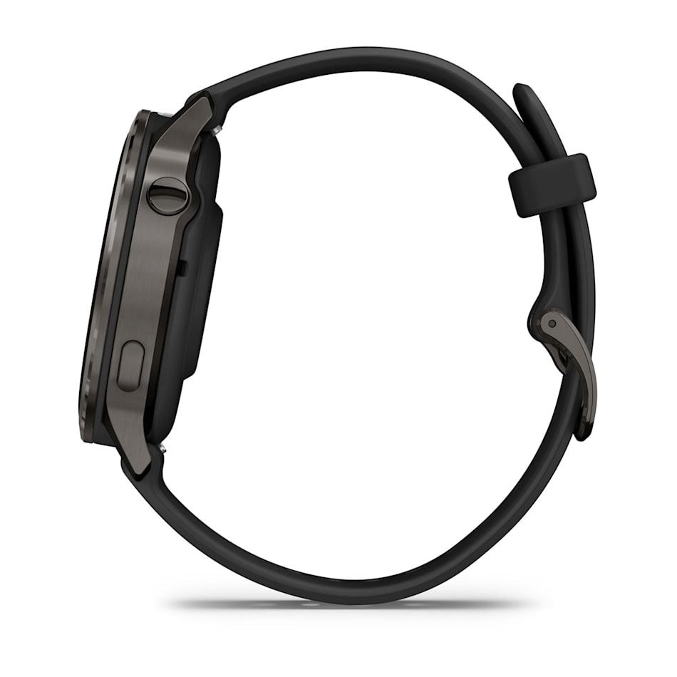 Garmin 010-03013-02 Venu 4 (41mm) fekete szilikon szíjjal sötétszürke okosóra