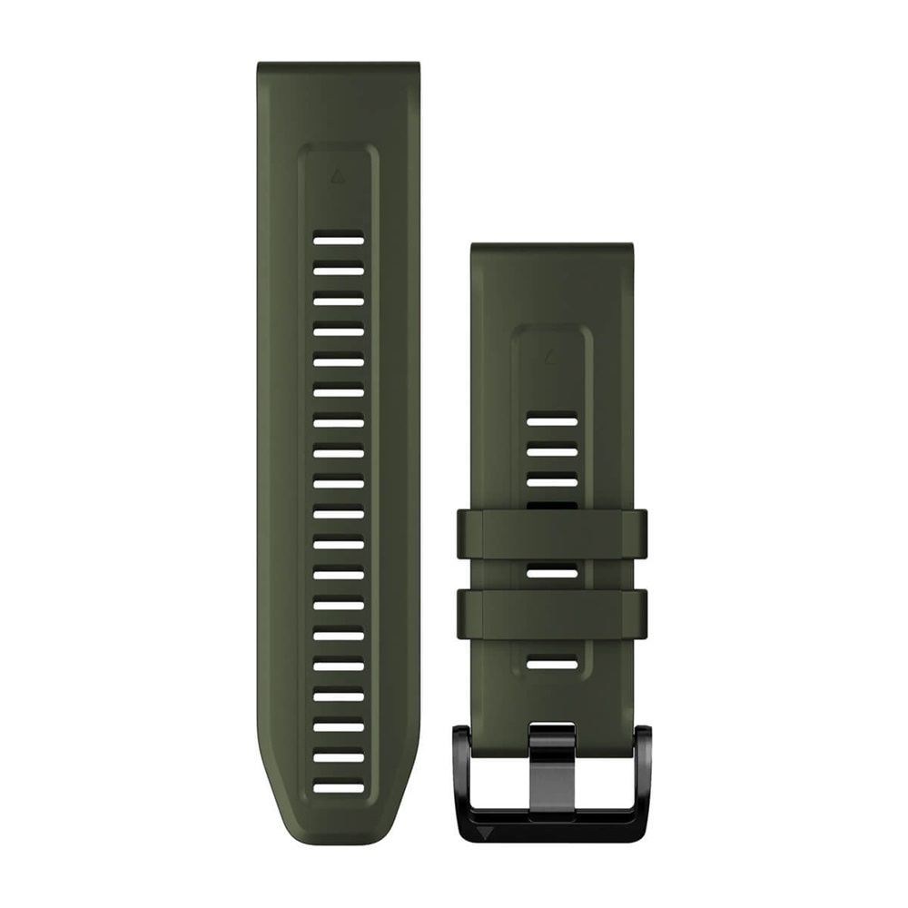 Garmin 010-13117-03 QuickFit fenix 7X 26mm mohazöld/fekete szilikon óraszíj