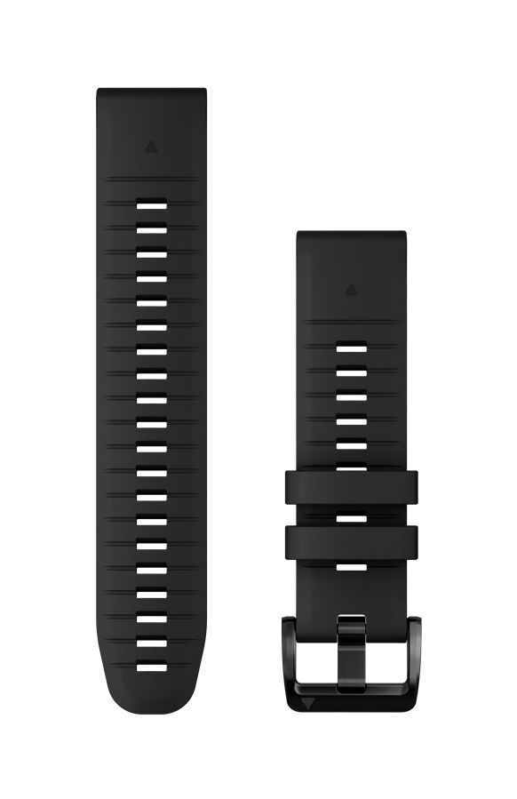 Garmin 22mm quick fit fekete szilikon óraszíj