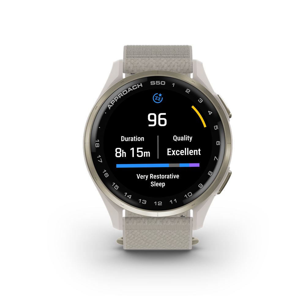 Garmin Approach S50 arany krém okosóra