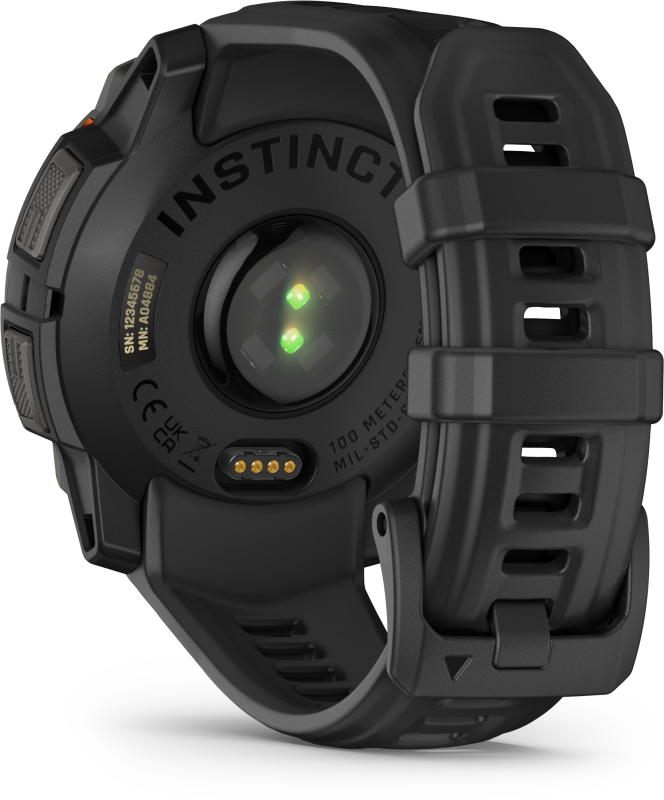 Garmin Instinct 3 45mm Solar fekete okosóra