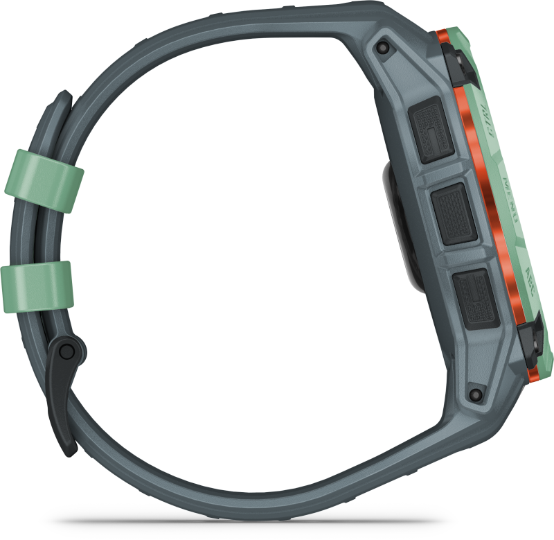 Garmin Instinct 3 50mm AMOLED fekete sötétszürke szíjjal okosóra