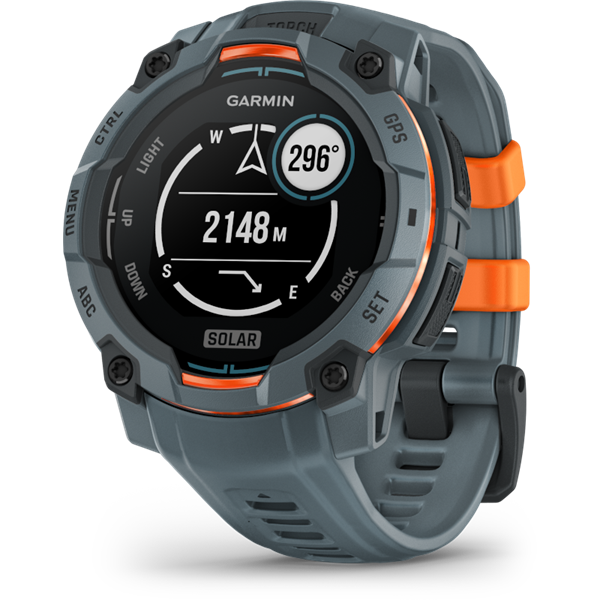 Garmin Instinct 3 45mm Solar szürke okosóra