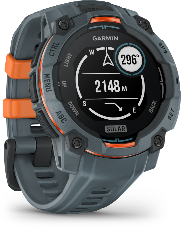 Garmin Instinct 3 45mm Solar szürke okosóra