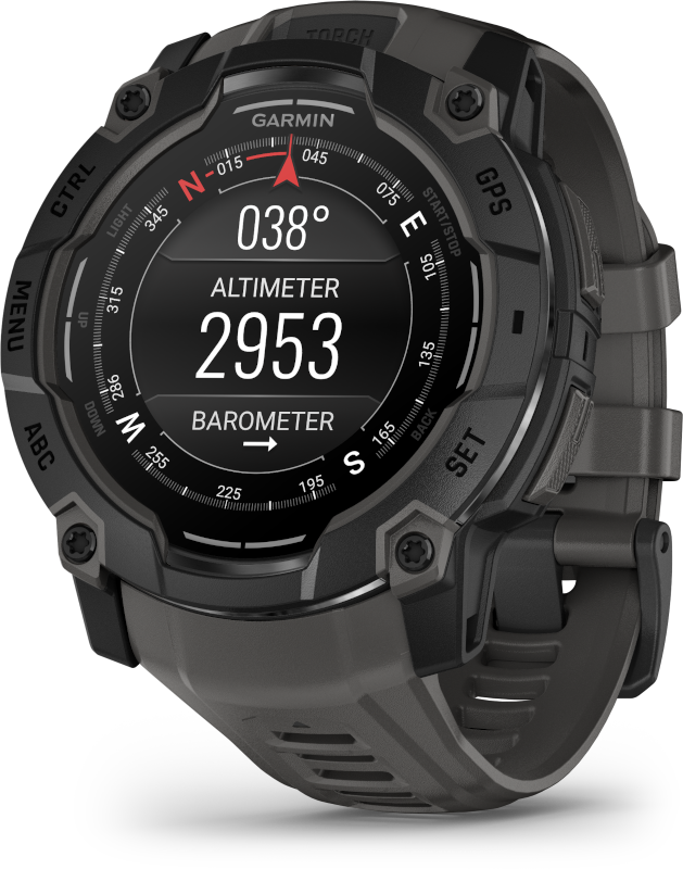 Garmin Instinct 3 50mm AMOLED tropic szürke szíjjal okosóra