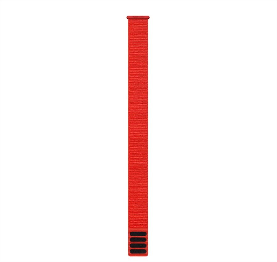 Garmin UltraFit 26mm tűzpiros nylon óraszíj