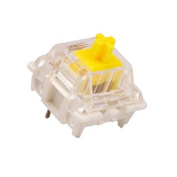 Gateron KS-3X1 Milky Yellow Pro - Lineáris switch szett (35db)