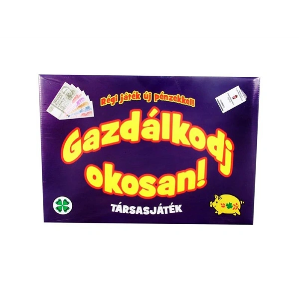 Gazdálkodj okosan - Régi játék új pénzekkel társasjáték