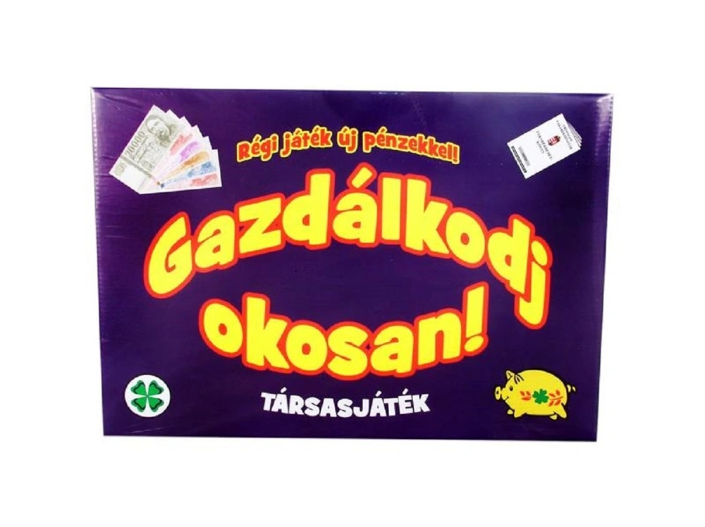 Gazdálkodj okosan - Régi játék új pénzekkel társasjáték