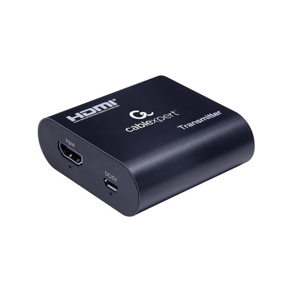 Gembird 1db HDMI 1.3 1db USB 2.0 micro B -> 1db RJ45 CAT6 UTP F/F video extender 60m fekete