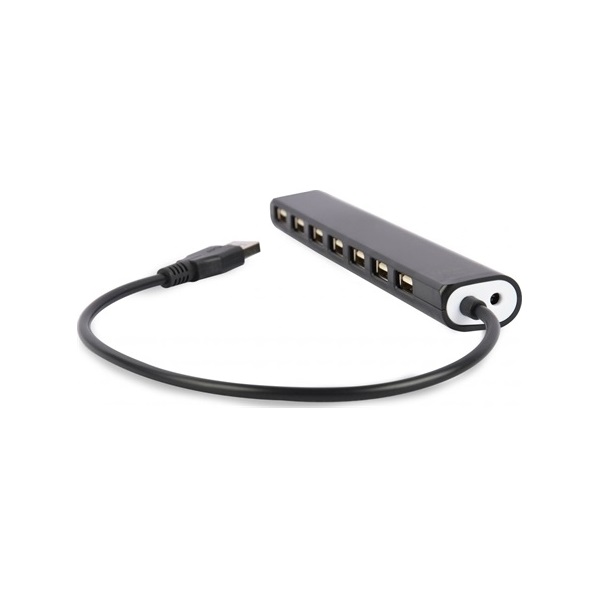 Gembird 7-portos USB2.0 hub fekete