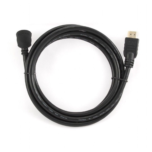 Gembird 90 fokos HDMI apa-apa aranyozott csatlakozóval 1.8m kábel