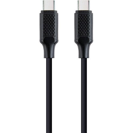 Gembird CC-USB2-CMCM100-1.5M 1,5m PD 100W USB-C - USB-C M/M fekete adatkábel