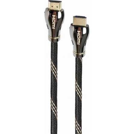 Gembird CCBP-HDMI8K-2M 2m Premium Ultra High Speed HDMI 2.1 Ethernet - HDMI 2.1 Ethernet M/M fekete video kábel