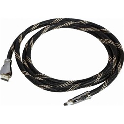 Gembird CCBP-HDMI8K-2M 2m Premium Ultra High Speed HDMI 2.1 Ethernet - HDMI 2.1 Ethernet M/M fekete video kábel