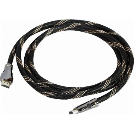 Gembird CCBP-HDMI8K-2M 2m Premium Ultra High Speed HDMI 2.1 Ethernet - HDMI 2.1 Ethernet M/M fekete video kábel
