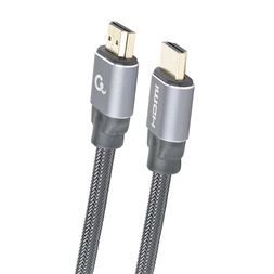 Gembird CCBP-HDMI-7.5M 7,5m Premium HDMI 2.0 Ethernet -> HDMI 2.0 Ethernet M/M fekete-szürke kábel