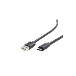 Gembird CCP-USB2-AMCM-10 3m USB A apa - USB C apa fekete kábel