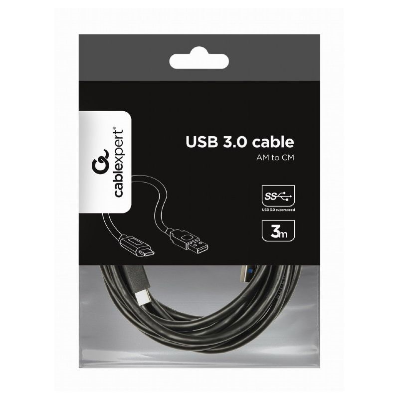 Gembird CCP-USB3-AMCM-10 3m USB A apa - USB C apa kábel