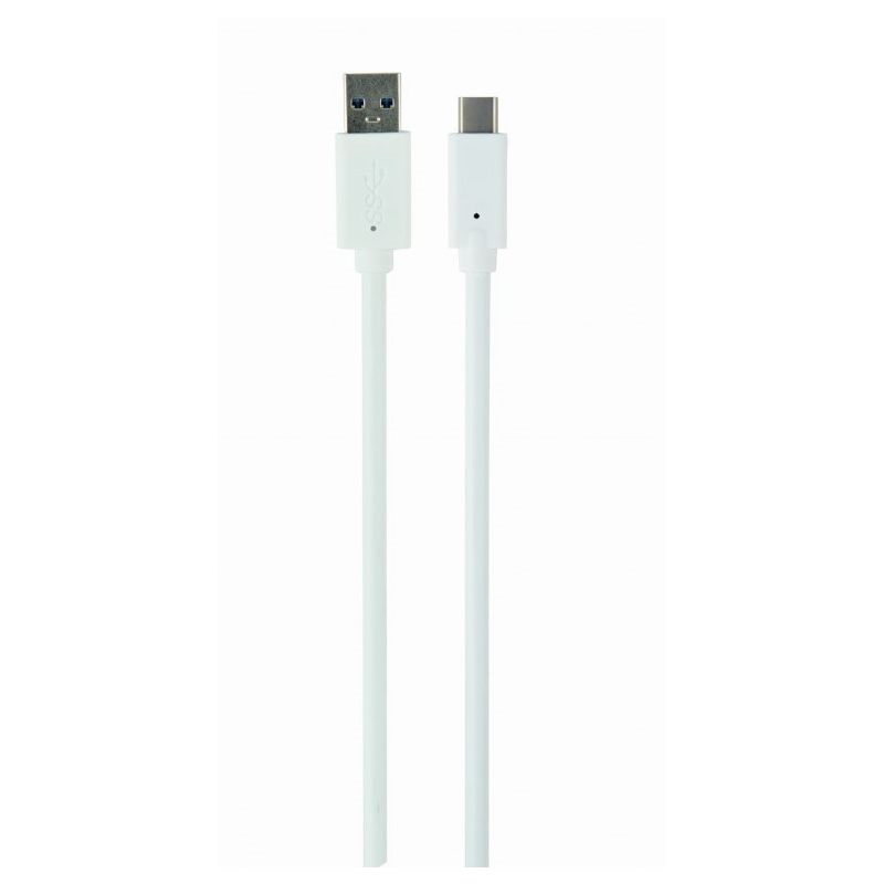 Gembird CCP-USB3-AMCM-6-W 1,8m USB A apa - USB C apa fehér kábel
