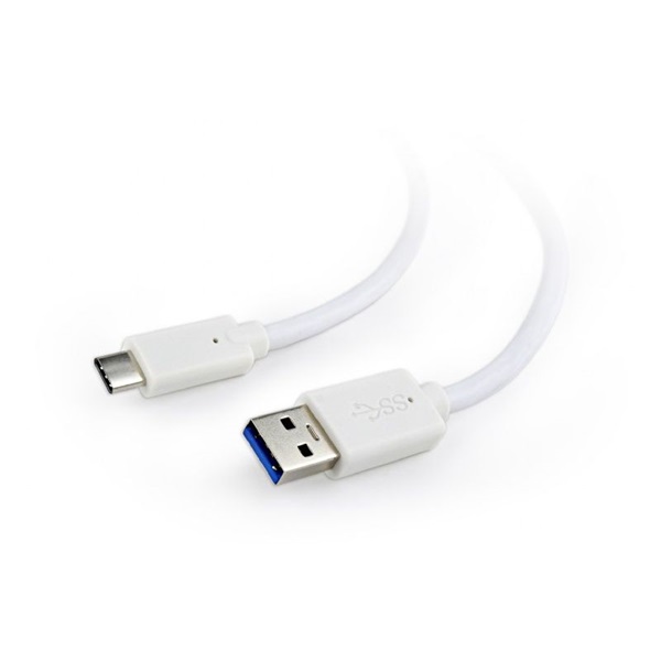Gembird CCP-USB3-AMCM-6-W 1,8m USB A apa - USB C apa fehér kábel