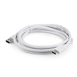 Gembird CCP-USB3-AMCM-6-W 1,8m USB A apa - USB C apa fehér kábel