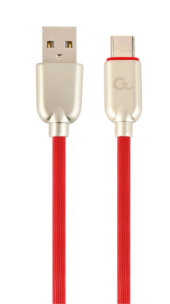 Gembird CC-USB2R-AMCM-2M Premium 2m USB A - Type-C piros kábel