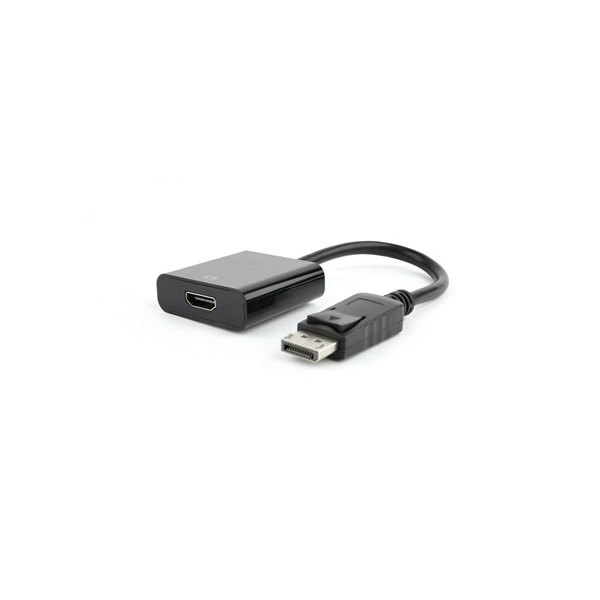Gembird Displayport -> HDMI M/F adapter 0.1m fekete
