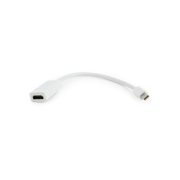 Gembird Displayport mini 1.2 -> HDMI M/F adapter 0.2m fehér