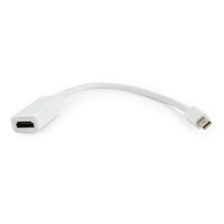 Gembird Displayport mini 1.2 -> HDMI M/F adapter 0.2m fehér